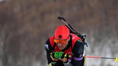 Bild: Angelika Warmuth/dpa
Der deutsche Biathlet Erik Lesser hört nach dieser Saison auf.