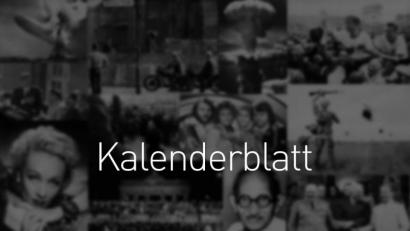 Bild: dpa
Tag für Tag finden Sie an dieser Stelle einen Rückblick auf Ereignisse, Anekdoten, Geburts- oder Sterbetage, die mit diesem Datum verbunden sind.