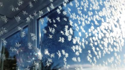 Bild: Gabi Schönberger
Eisblumen ließ der Winter diesmal weniger oft sprießen als im Durchschnitt der vergangenen 20 Jahre. Aber die frostigen Tage sind offenbar noch nicht vorbei, auch wenn meteorologisch bereits der Frühling begonnen hat.