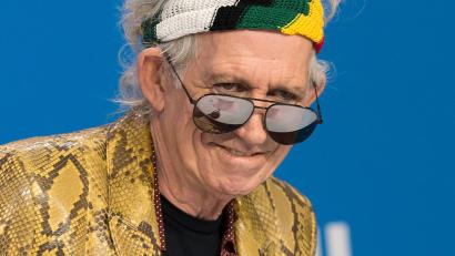 Bild: Warren Toda/EPA/dpa
Keith Richards von den Rolling Stones. Im Sommer kommt die Band auch nach Deutschland.