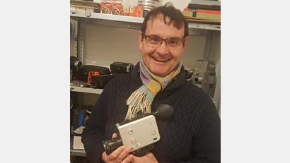 Bild: privat
Analogfilmer Klaus Schreier