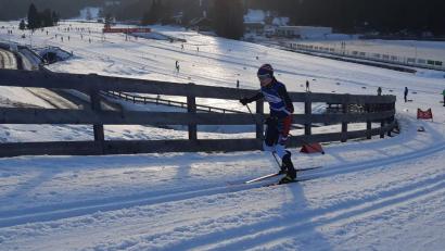 Bild: chl
Tobias Loos konnte beim Saisonabschluss Schülercup im Tiroler Seefeld alle drei Rennen gewinnen. Mit dem Staffelsieg und dem Sieg in der Gesamtwertung holte sich der Läufer vom SC Monte Kaolino Hirschau auch zwei Deutsche Meistertitel