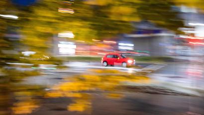 Bild: Julian Stratenschulte
In Amberg-Sulzbach sind im Vergleich zum Jahr 2021 wieder mehr Autos unterwegs.