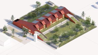 Grafik: Copyright Hrycyk Architekten GmbH/exb
Dieser Plan zeigt, wie der neue Kindergarten in Nabburg einmal aussehen soll.