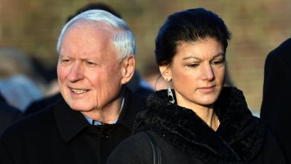 Archivbild: Britta Pedersen
Sahra Wagenknecht und Oskar Lafontaine.