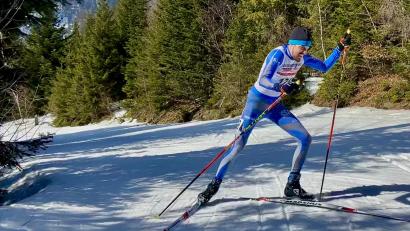 Bild: chl
Jakob Lauerer erkämpft sich beim Deutschlandpokal Rennen am Arbersee den fünften Platz bei den Herren über 20 Kilometer