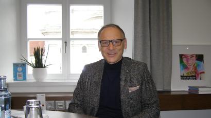 Archivbild: pz
Nicht betreten darf Bürgermeister Bernd Sommer sein Büro im Rathaus Waldsassen.