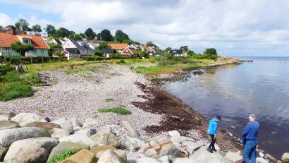 Bild: Geraldine Friedrich/dpa
An der Küste Skånes liegen viele malerische Fischerörte, wie Arlid auf der Halbinsel Kullen.