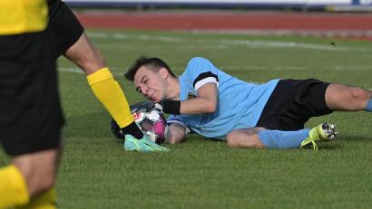 Archivbild: ref
FC-Torwart Manuel Baumgärtner steht bei Fortuna Regensburg ein ungemütlicher Abend bevor.