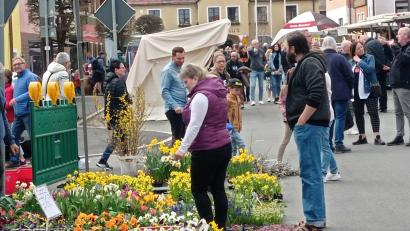 Bild: fpoz
Gut besucht war der Ostermarkt in Waldershof.