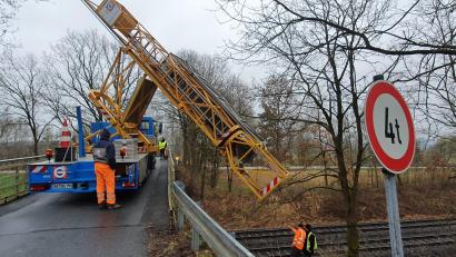Bild: bey
Bei der Prüfung der gemeindeeigenen Brücken sollen mögliche Mängel erkannt werden.