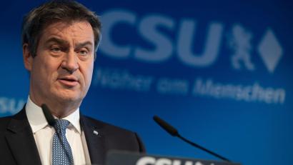 Bild: Peter Kneffel/dpa
Markus Söder ist CSU-Parteivorsitzender und Bayerns Ministerpräsident.