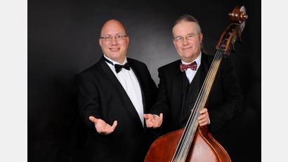 Bild: HP DUNKE/exb
Jörg Hegemann und Paul G. Ulrich spielen am Freitag im Seidel-Saal.