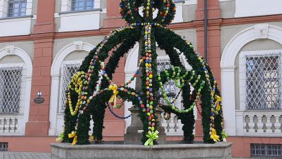 Bild: Gabi Fröhlich/exb
Osterbrunnen Neustadt/WN