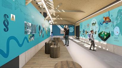 Bild: Marc Eichner - Kreativstudio für Medien/Architekturbüro Kuchenreuther
Auch die Infostelle über die Flussperlmuschel an der Grenzmühle ist ein Projekt, an dem der Initiaktivkreis maßgeblich beteiligt ist.