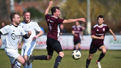 Bild: Büttner, Gerhard
Im letzten Heimspiel bezwang die DJK Weiden den ASV Haidenaab mit 2:0 (Szene). Ein solches Ergebnis stellt sich die Mannschaft von Trainer Stefan Krebs auch gegen den FC Vorbach vor.