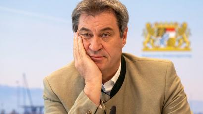 Bild: Peter Kneffel/dpa
CSU-Chef und Ministerpräsident von Bayern: Markus Söder.