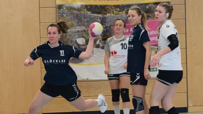 Bild: ham
Nathalie Fleischmann (am Ball) war die erfolgreichste Schützin bei der Heimniederlage der HSG Nabburg/Schwarzenfeld gegen Ingolstadt.