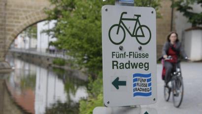Archivbild: Petra Hartl
Der Fünf-Flüsse-Radweg, der auch durch Amberg verläuft, ist nach wie vor ein populärer Radweg.