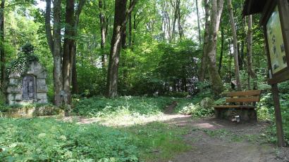 Bild: pi
Das noch übriggebliebene Ehrenmal erinnert an die Gefallenen von Neulosimthal und Leierwinkel.