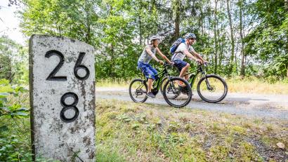 Bild: Thomas Kujat/exb
Radlspaß gibt es am kommenden Sonntag auf der ehemaligen Bahntrasse.