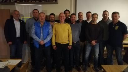 Bild: gmü
Mit nur zwei Auswechslungen geht die Führungsriege der TSG Abteilung Fußball an die Aufgaben der nächsten beiden Amtsjahre.
