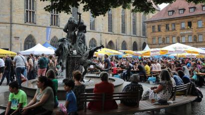 Archivbild: Wolfgang Steinbacher
Diese Aufnahme stammt vom 12. Juni 2019. Damals war noch nicht absehbar, dass es erst 2022 wieder ein Altstadtfest geben wird.