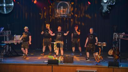 Bild: dob
Wenn die fünf Sänger von "Bertomijo" auftreten, ist ein entspannter und unterhaltsamer Abend garantiert.