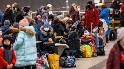 Bild: Hannibal Hanschke/dpa
Bundesweit wurden 379.000 Ukraine-Flüchtlinge registriert. Davon leben 130.000 Menschen in Bayern.