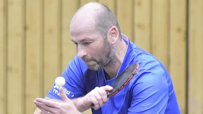 Archivbild: Hubert Ziegler
Der Kümmersbrucker Routinier Markus Hummel bei der Angabe.