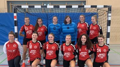 Bild: Konstantin Stein/exb
Mit sechs Siegen in sechs Spielen belegten die A-Jugend-Handballerinnen des HC Sulzbach den ersten Platz in der ÜBOL Nordost.
