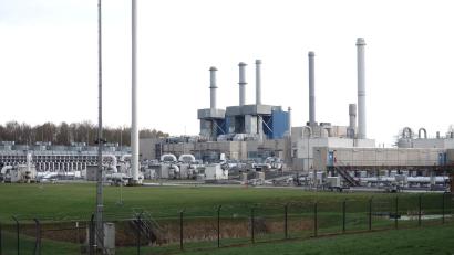 Bild: fjo
Ein Versuchsbetrieb soll bald die Vermischung von Wasserstoff mit Erdgas auf dem Gelände der Megal-Verdichterstation prüfen.