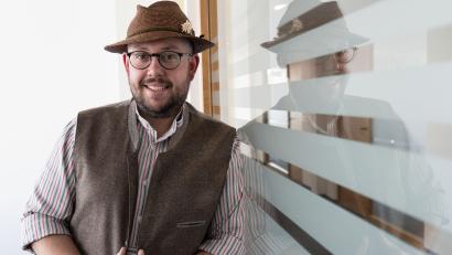 Bild: Alexander Unger
Markus Baumgärtel, Gaujugendleiter der Oberpfälzer Heimat- und Trachtenvereine.
