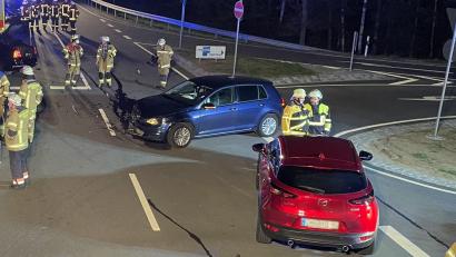 Bild: Feuerwehr Landkreis Cham
Die Feuerwehren im Landkreis Cham hatten drei Einsätze in der Mainacht.