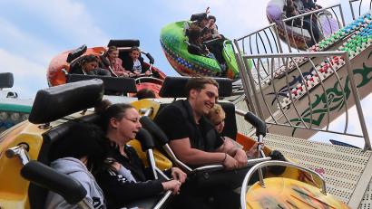 Bild: Kunz
Es geht wieder rund beim Weidener Frühlingfest.