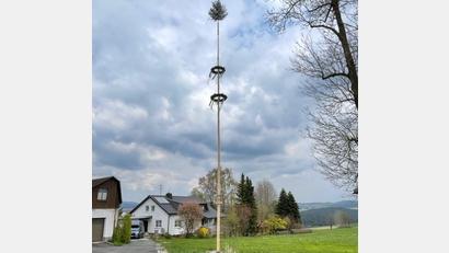 Bild: Gemeinde Kulmain/exb
Aufstellung Wunschenberg.