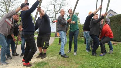 Bild: Kunz
Maibaum der Krumme Äcker Siedler.