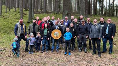 Bild: bk
Stefan Waldenmayer gewinnt die KK-Scheibe beim Anschießen.