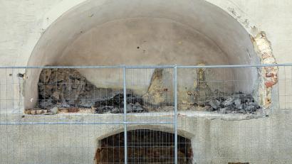 Bild: Wolfgang Steinbacher
In der Ölbergkapelle von St. Martin fehlen derzeit einige Figuren.