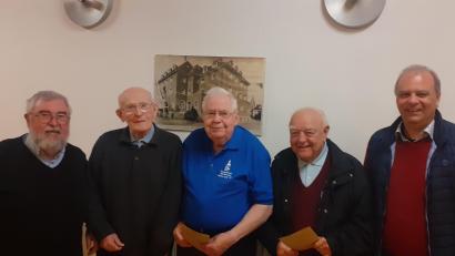 Bild: Günther Roscher/exb
Der Evangelische Männerverein Weiden hat aktuell 96 Mitglieder. Horst Seifert (links) bleibt Vorsitzender.