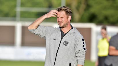 Archivbild: Hubert Ziegler
Für Kai Hempel war das Spiel gegen den TSV Abtswind die Premiere als Trainer der DJK Gebenbach.