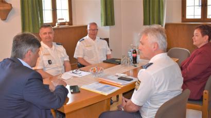 Bild: rgr
Sicherheitsgespräch der Polizei im Rathaus: