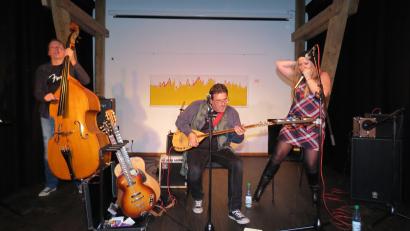 Archivbild: ubb
Jazzmusiker Wolfgang Bernreuther wird zum Jubiläum unter anderem wieder die Bühne im Kunsthaus Waldsassen rocken.