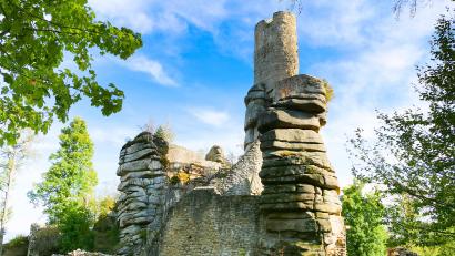 Archivbild: bsc
Der Naturpark Steinwald (im Bild die Burgruine Weißenstein) ist mittlerweile Qualitätsnaturpark. Nächstes Ziel ist die Errichtung eines Naturparkzentrums.