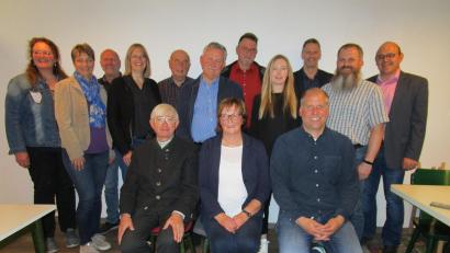 Bild: exb
In der Führungsriege des Freie-Wähler-Kreisverbands sind auch einige neue Mitglieder.