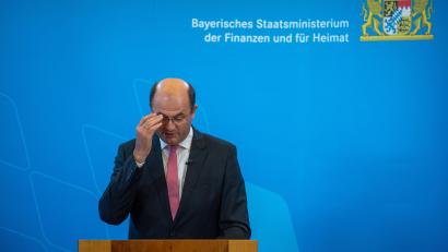 Archivbild: Lino Mirgeler
Finanzminister Albert Füracker (CSU)