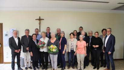 Bild: Matthias Meier /exb 
Bei der Sitzung des Seniorenbeirates wurden die ausscheidenden Mitglieder verabschiedet.