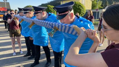 Bild: aub
Das "Ja" der Nabburger Feuerwehr, die Patenschaft für das Jubiläumsfest in Brudersdorf zu übernehmen, war an einige nicht ganz leichte Aufgaben geknüpft.