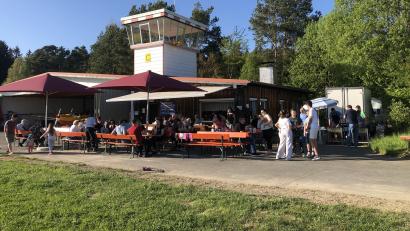 Bild: gdö
Ukrainer bei den Flugsportlern in Erbendorf zu Gast.