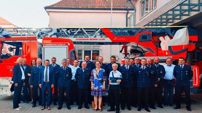 Bild: Andreas Maier/exb
Jahreshauptversammlung der Feuerwehr Weiden